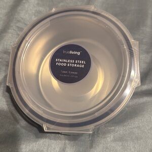 Round Stainless steel food storage